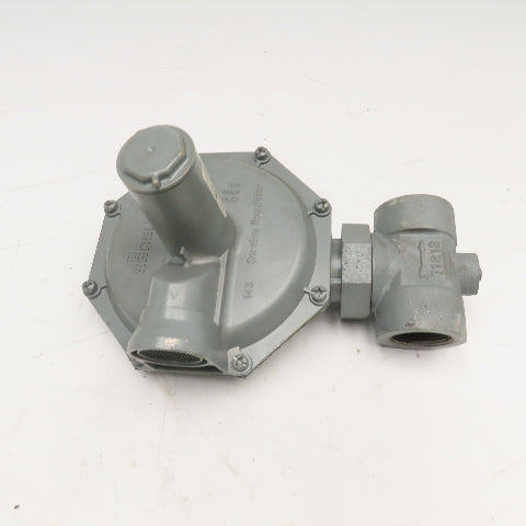 Sensus 143-80 Series 1-1/4" NPT Gas Regulator Orifice 922 Green Spring 20PSI