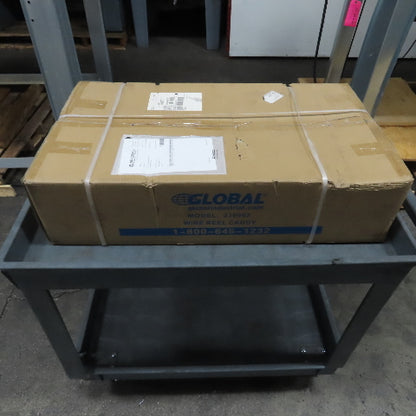 Global Industrial 230002 Industrial Reel Caddy Up To 4-3/4" OD Orange NEW