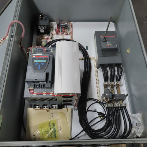 ABB PSTB470-600-70 1SFA894016R7000 Soft Motor Starter W/ Controls & Enclosure