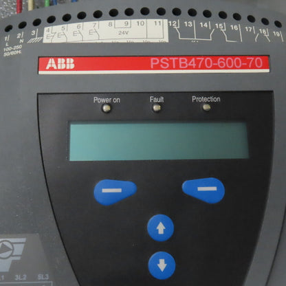 ABB PSTB470-600-70 1SFA894016R7000 Soft Motor Starter W/ Controls & Enclosure