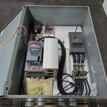 ABB PSTB470-600-70 1SFA894016R7000 Soft Motor Starter W/ Controls & Enclosure