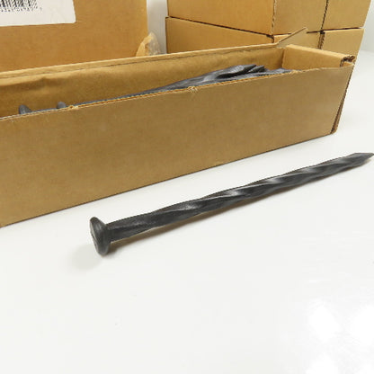 EasyFlex 1989N-24C 8" Landscape Edging Anchoring Spikes Black Nylon 144 Count