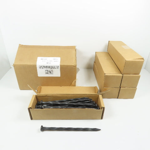 EasyFlex 1989N-24C 8" Landscape Edging Anchoring Spikes Black Nylon 144 Count