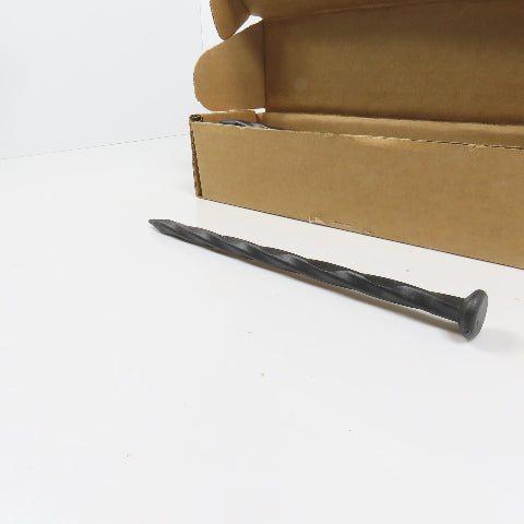 EasyFlex 1989N-24C 8" Landscape Edging Anchoring Spikes Black Nylon 24 Count