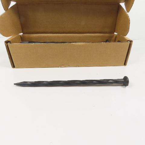 EasyFlex 1989N-24C 8" Landscape Edging Anchoring Spikes Black Nylon 24 Count