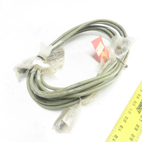 Roy Smith Company FW-A1-4-PUR-15 Robot Cordset Cable Connector 3-Pin Male/Female