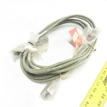 Roy Smith Company FW-A1-4-PUR-15 Robot Cordset Cable Connector 3-Pin Male/Female