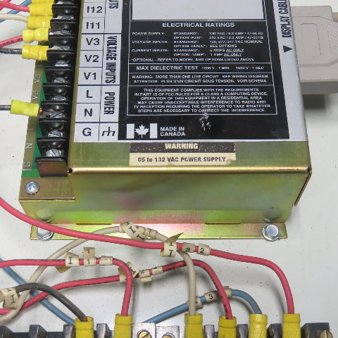 Power Measurement 3300 ACM Digital Power Meter And Display W/ 20"x12" Enclosure