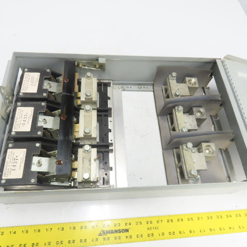 General Electric THFP365 400A Fusible Disconnect Panel Switch 600VAC 250VDC