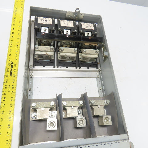 General Electric THFP365 400A Fusible Disconnect Panel Switch 600VAC 250VDC