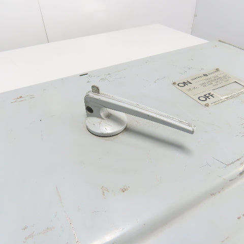 General Electric THFP365 400A Fusible Disconnect Panel Switch 600VAC 250VDC