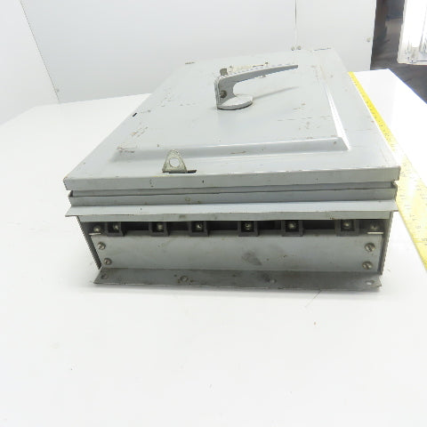 General Electric THFP365 400A Fusible Disconnect Panel Switch 600VAC 250VDC