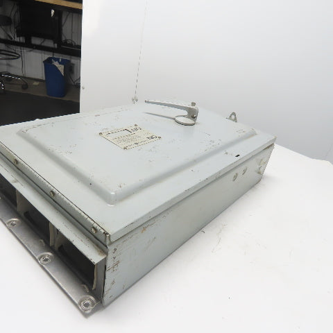 General Electric THFP365 400A Fusible Disconnect Panel Switch 600VAC 250VDC