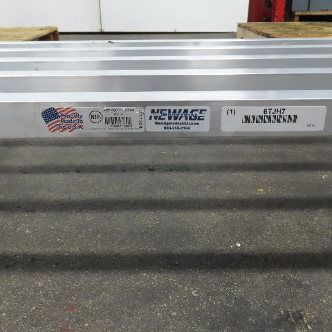 New Age Industrial 6TJH7 Welded Aluminum Dunnage Rack 36" x 24" x 8" H 2000 LB
