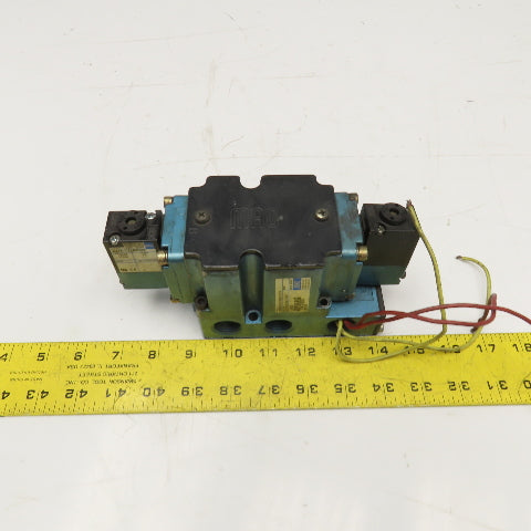 MAC 6521B-211-PM-111DA 2 Position Pneumatic Directional Valve 110/120V Coil