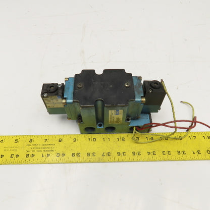 MAC 6521B-211-PM-111DA 2 Position Pneumatic Directional Valve 110/120V Coil
