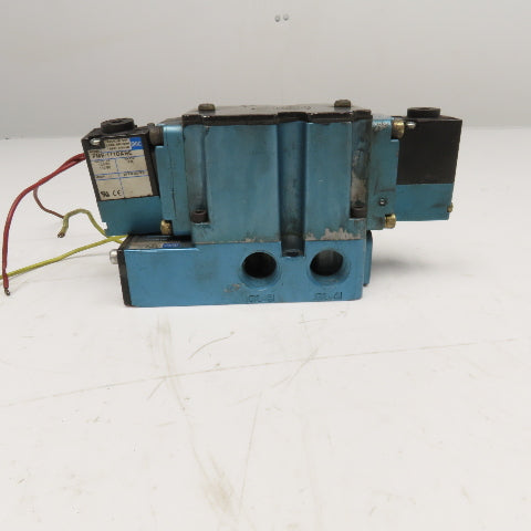 MAC 6521B-211-PM-111DA 2 Position Pneumatic Directional Valve 110/120V Coil