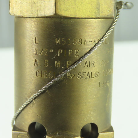 Circle Seal M5159N-4M(L) 1/2" Relief Valve