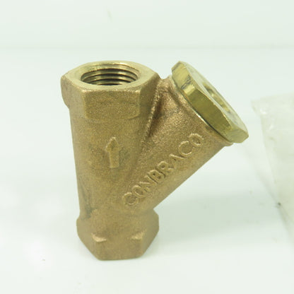 Conbraco 1/2" NPT Bronze Y Strainer 400WOG