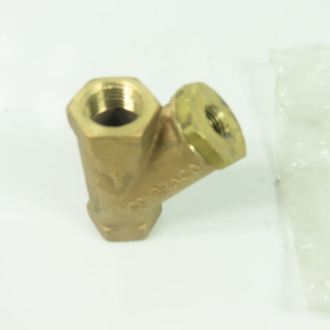 Conbraco 1/2" NPT Bronze Y Strainer 400WOG