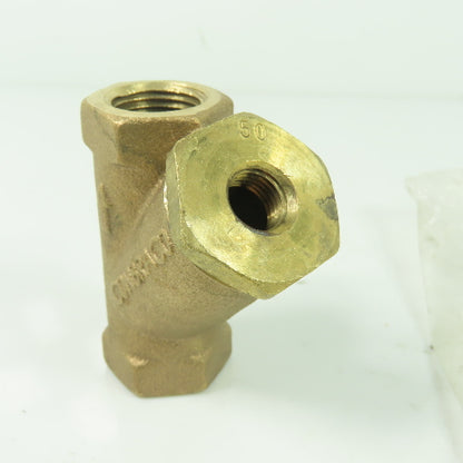 Conbraco 1/2" NPT Bronze Y Strainer 400WOG