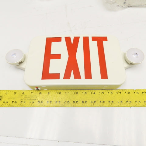 Freelicht 120V 12W Emergency Exit LED Adjustable Light Combo Lot Of 3