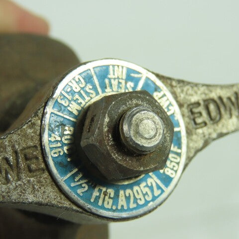 Rockwell Edwards 1/2" Needle Valve CR-13 416 Body 6000CWP 1/2" NPT