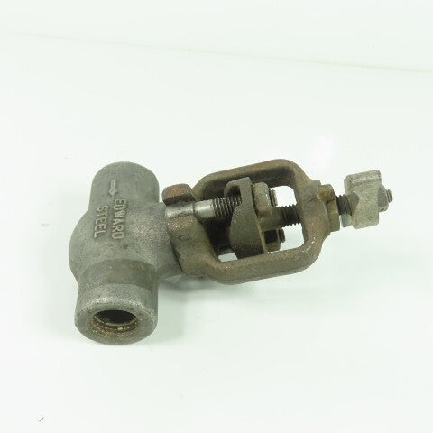 Rockwell Edwards 1/2" Needle Valve CR-13 416 Body 6000CWP 1/2" NPT