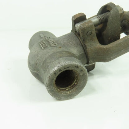 Rockwell Edwards 1/2" Needle Valve CR-13 416 Body 6000CWP 1/2" NPT