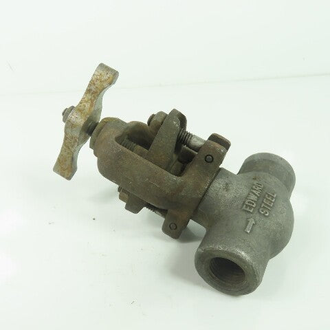 Rockwell Edwards 1/2" Needle Valve CR-13 416 Body 6000CWP 1/2" NPT