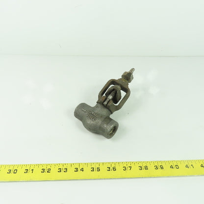 Rockwell Edwards 1/2" Needle Valve CR-13 416 Body 6000CWP 1/2" NPT