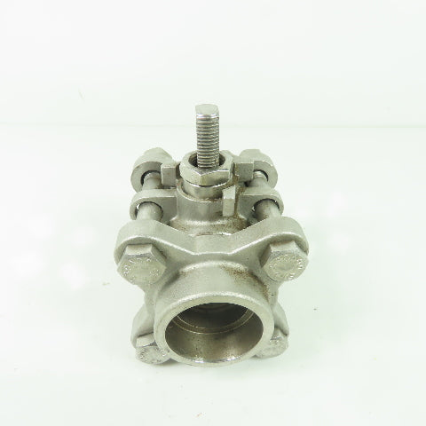 Jamesbury 3C-3600MT-3 1" 316 Stainless Steel Socket Weld Ball Valve 1000CWP CF8M