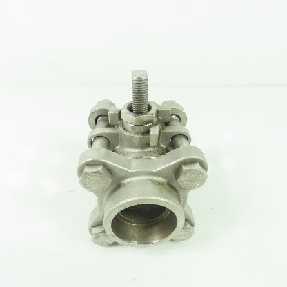 Jamesbury 3C-3600MT-3 1" 316 Stainless Steel Socket Weld Ball Valve 1000CWP CF8M