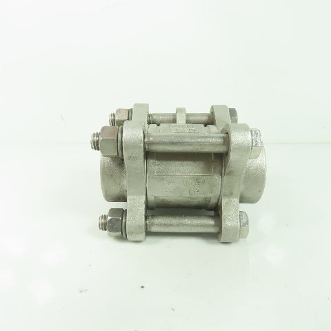 Jamesbury 3C-3600MT-3 1" 316 Stainless Steel Socket Weld Ball Valve 1000CWP CF8M