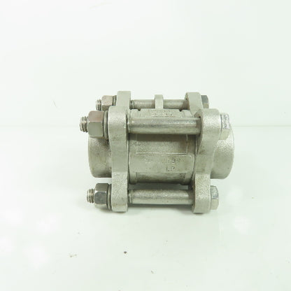 Jamesbury 3C-3600MT-3 1" 316 Stainless Steel Socket Weld Ball Valve 1000CWP CF8M