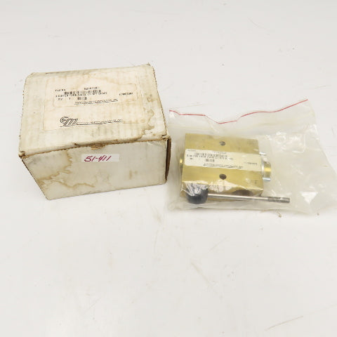 Electro-Matic Products EMAD400D6 Quarter Turn Valve 3/4" NPT Brass NIB