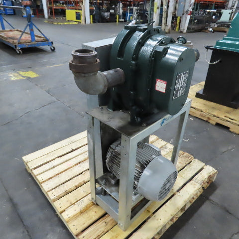 Sutorbilt GAEHBPA 10HP Belt Driven Rotary Positive Blower & Motor 230/460V 3PH