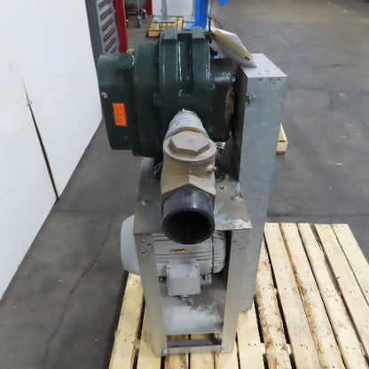 Sutorbilt GAEHBPA 10HP Belt Driven Rotary Positive Blower & Motor 230/460V 3PH