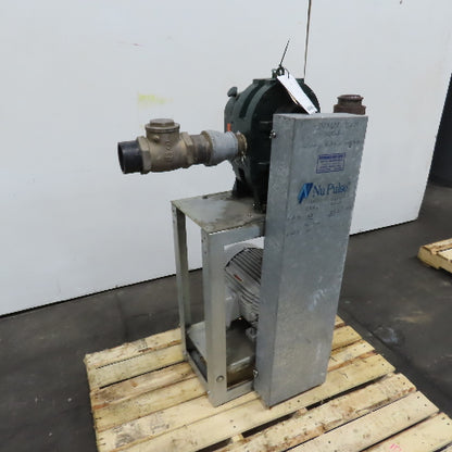 Sutorbilt GAEHBPA 10HP Belt Driven Rotary Positive Blower & Motor 230/460V 3PH