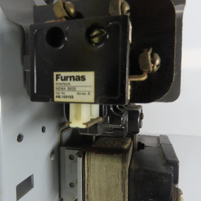 Furnas 40JB32AF Size 4 Ser B Motor Starter 135A 600VAC