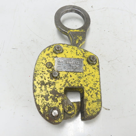 Safety Clamps Inc. VL 1/2 Ton Lifting Clamp 0 - 1-3/8" Open