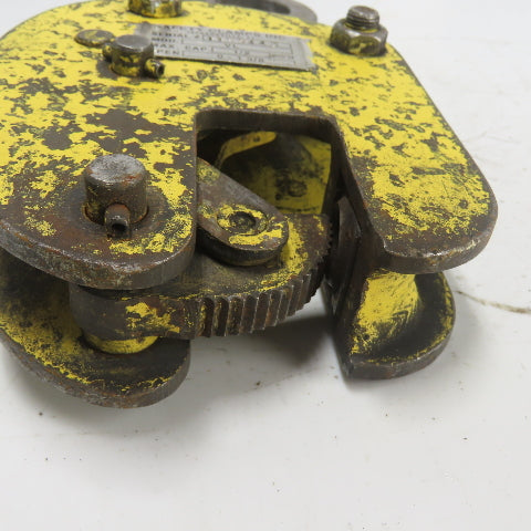 Safety Clamps Inc. VL 1/2 Ton Lifting Clamp 0 - 1-3/8" Open