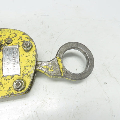 Safety Clamps Inc. VL 1/2 Ton Lifting Clamp 0 - 1-3/8" Open