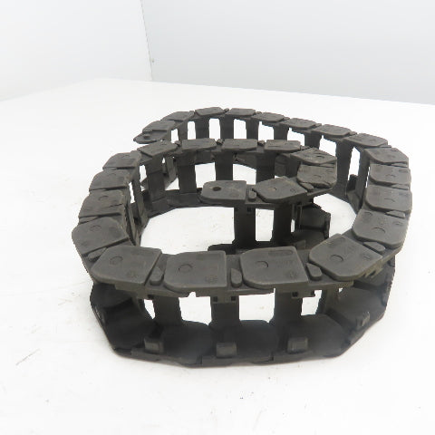 Igus 25.3.055 Cable Carrier Energy Drag Chain 55mm x 23mm ID 50" OAL