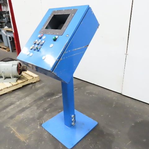 Hoffman C-SD24208 Pedestal Mounted Operator Station HMI Enclosure 24" x 20" x 8"