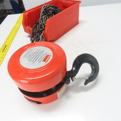 Dayton 38EV10A 2-Ton 4000LBS Manual Chain Hoist 20' Lift