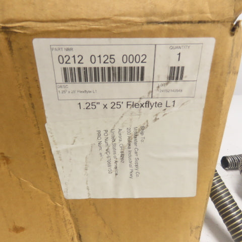 1.2" x 25' Flexible L1 Flexible Duct Hose