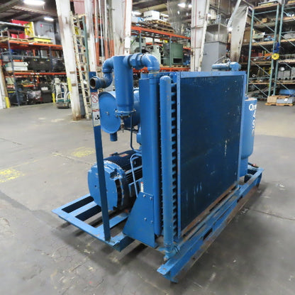 Quincy 490 100HP Rotary Screw Air Compressor 230/460V 3PH 125PSI 22.2K Hr Tested