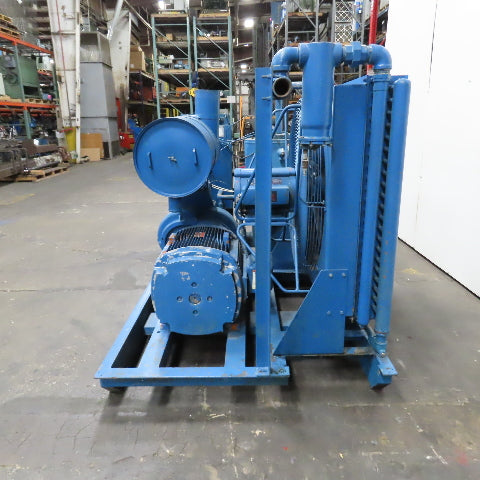 Quincy 490 100HP Rotary Screw Air Compressor 230/460V 3PH 125PSI 22.2K Hr Tested
