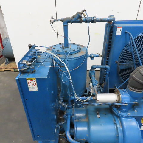 Quincy 490 100HP Rotary Screw Air Compressor 230/460V 3PH 125PSI 22.2K Hr Tested